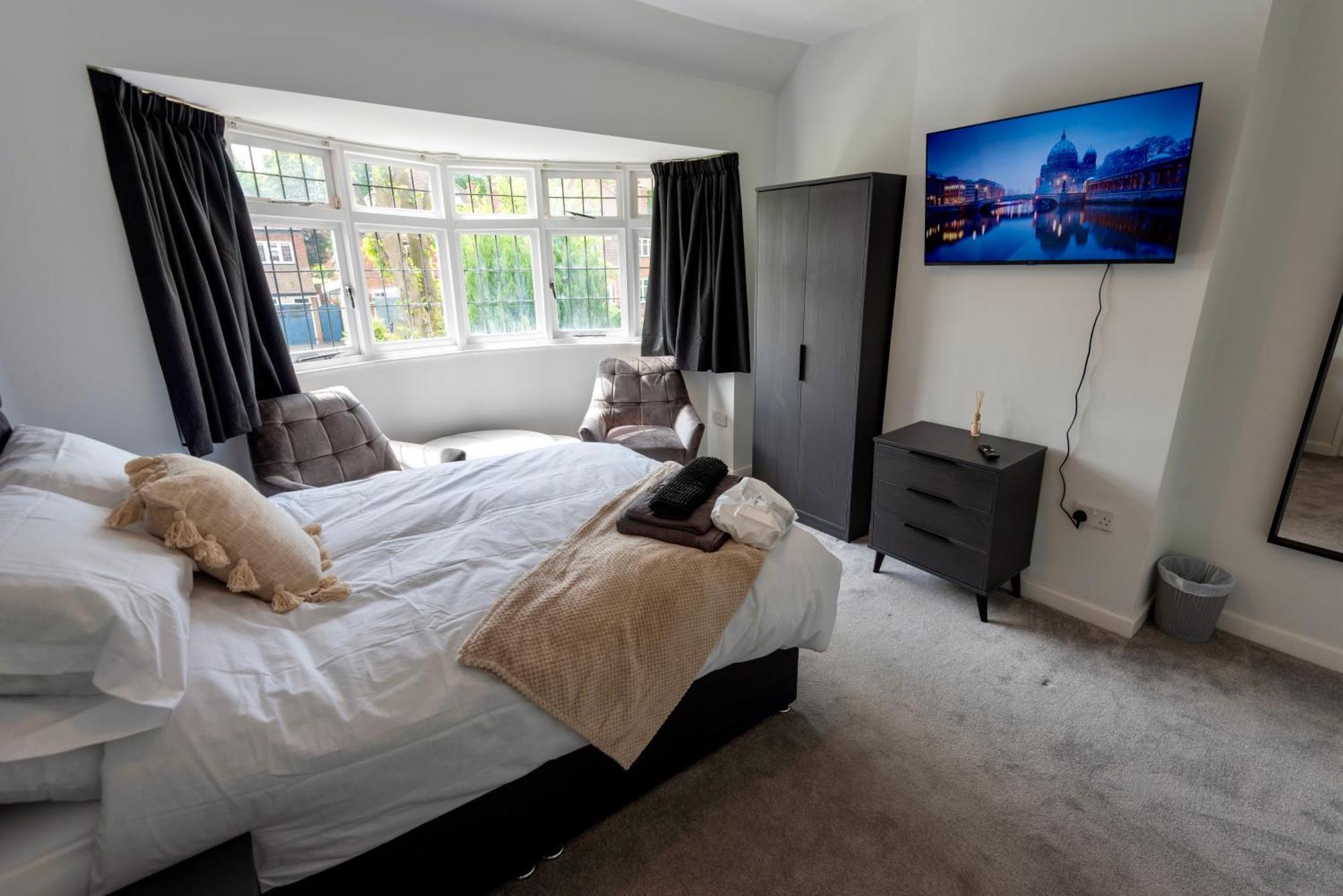 Single Room In Brand New 5 Bedroom Home BW Room 2 Solihull Eksteriør bilde